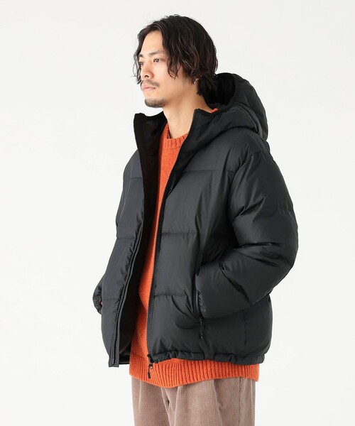 B:MING by BEAMS(ビーミングバイビームス)の「フーデッド アライド ダウン ジャケット<ユニセックス>(ダウンジャケット/コート・メンズ・オリーブ/ブラック・XL/M/S/L)」の7枚目の写真