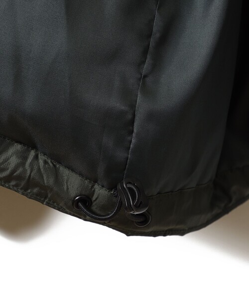 B:MING by BEAMS(ビーミングバイビームス)の「フーデッド アライド ダウン ジャケット<ユニセックス>(ダウンジャケット/コート・メンズ・オリーブ/ブラック・XL/M/S/L)」の17枚目の写真