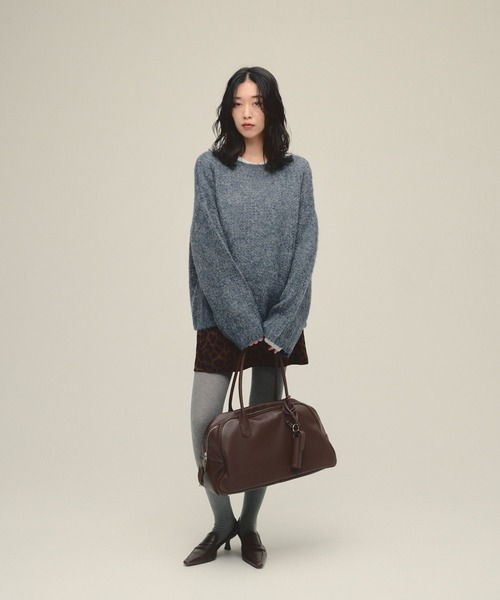 eL（エル）の「【eL】Velu Mini Skirt/603948（スカート・レディース・ブラック/レオパード・FREE）」の13枚目の写真