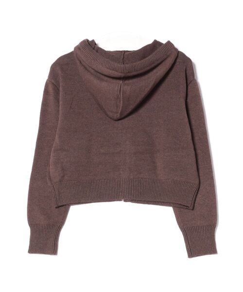 セール】《星モチーフ×ジップアップ》レディース ニットパーカー