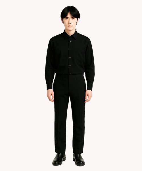 FACTOTUM(ファクトタム)の「【FACTOTUM】 Serge Relax 1P PT(スラックス・メンズ・ブラック/カーキ・44/46/48)」の5枚目の写真