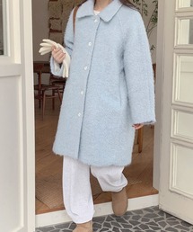モヘアコート