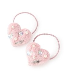 セール】ぷっくりリボン ヘアポニー【日本製】（ヘアゴム）｜mezzo