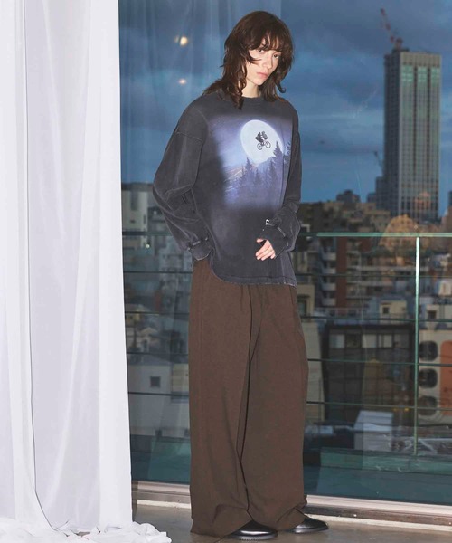 MAISON SPECIAL（メゾンスペシャル）の「《UNISEX》Toro-washer One Tuck Slacks/トロワッシャーワンタックスラックス【MAISON SPECIAL/メゾンスペシャル】■セットアップ対応■（スラックス・メンズ・ブラック/チャコールグレー/ブラウン/グレイッシュベージュ・0/1/2）」の19枚目の写真