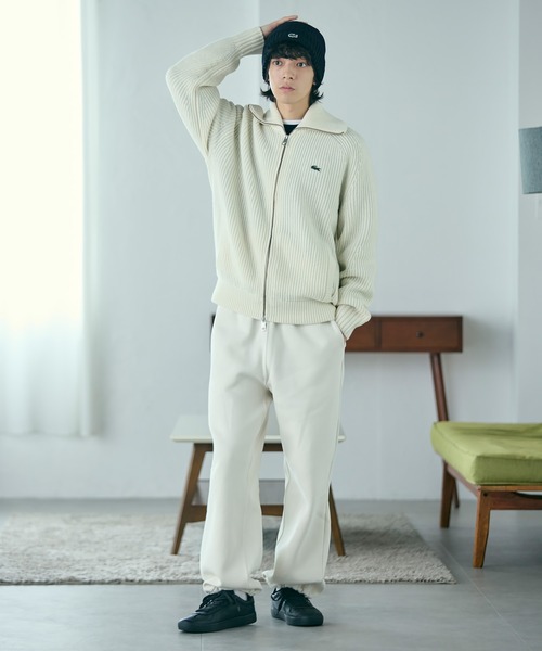 セール】ミドルゲージハイネックジップウールセーター / ドライバーズ