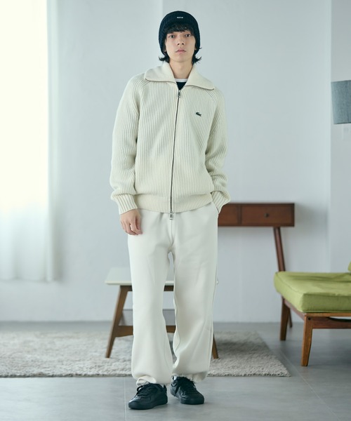 セール】ミドルゲージハイネックジップウールセーター / ドライバーズ