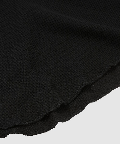 Urig（ウーリッヒ）の「4B HENRYNECK WAFFLE LS（その他トップス・メンズ・ブラック/ボルドー・2）」の6枚目の写真