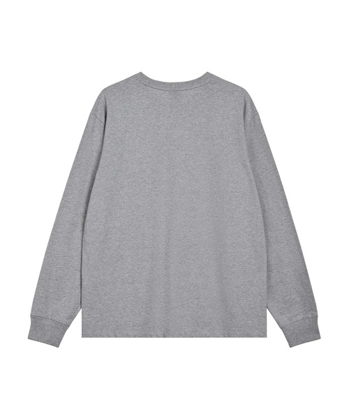 EMIS(イミス)の「LONG SLEEVE CHAIN STITCH T-SHIRT(Tシャツ/カットソー・レディース・ミックスグレー/ネイビー・FREE)」の14枚目の写真