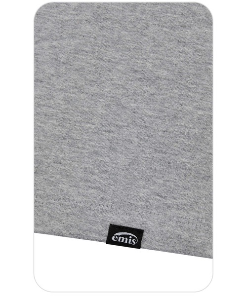 EMIS(イミス)の「LONG SLEEVE CHAIN STITCH T-SHIRT(Tシャツ/カットソー・レディース・ミックスグレー/ネイビー・FREE)」の16枚目の写真