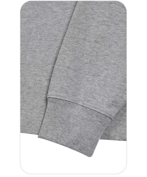EMIS(イミス)の「LONG SLEEVE CHAIN STITCH T-SHIRT(Tシャツ/カットソー・レディース・ミックスグレー/ネイビー・FREE)」の17枚目の写真
