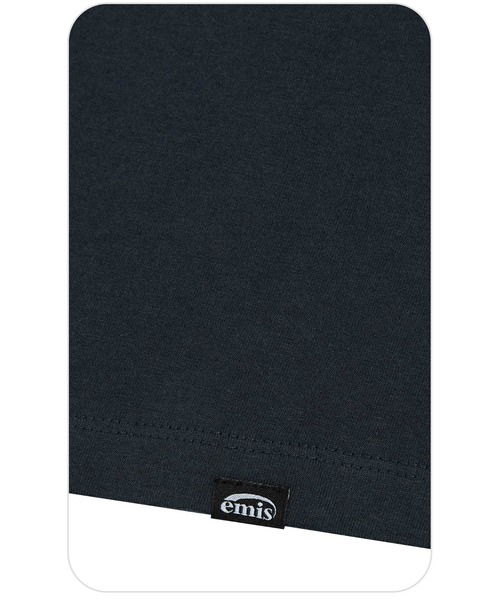 EMIS(イミス)の「LONG SLEEVE CHAIN STITCH T-SHIRT(Tシャツ/カットソー・レディース・ミックスグレー/ネイビー・FREE)」の7枚目の写真