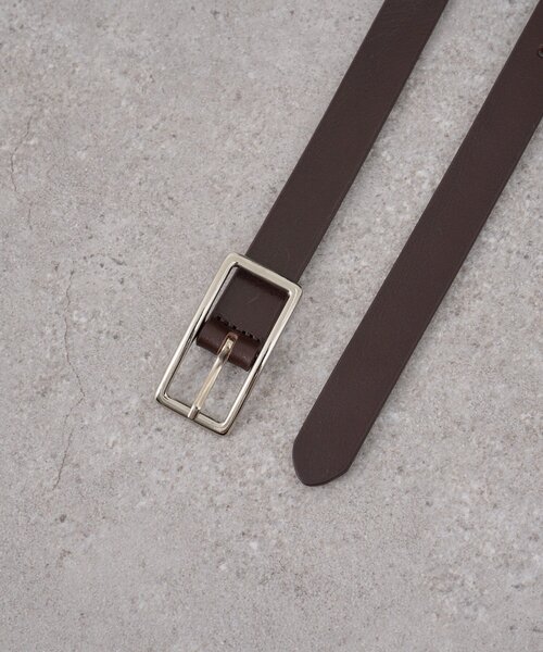 SHENERY（シーナリー）の「スクエアバックルベルト（ベルト・レディース・ブラウン/ブラック・FREE）」の6枚目の写真