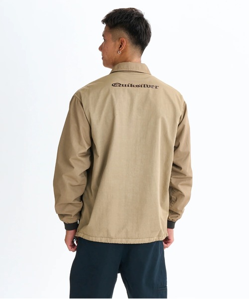 Quiksilver(クイックシルバー)の「PG COACH JACKET/クイックシルバーナイロンコーチジャケット・ブルゾン(ブルゾン・メンズ・ブラック/カーキ・LARGE/X-LARGE/MEDIUM)」の22枚目の写真