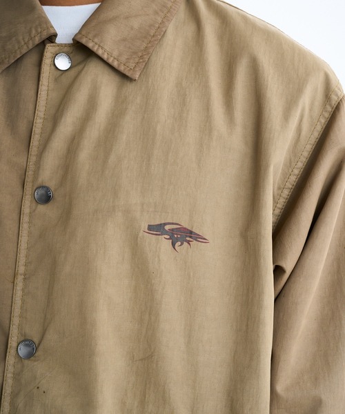 Quiksilver(クイックシルバー)の「PG COACH JACKET/クイックシルバーナイロンコーチジャケット・ブルゾン(ブルゾン・メンズ・ブラック/カーキ・LARGE/X-LARGE/MEDIUM)」の17枚目の写真