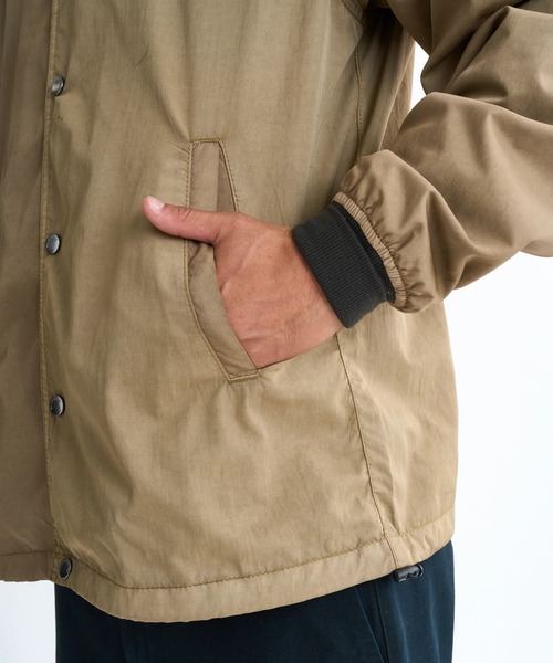 Quiksilver(クイックシルバー)の「PG COACH JACKET/クイックシルバーナイロンコーチジャケット・ブルゾン(ブルゾン・メンズ・ブラック/カーキ・LARGE/X-LARGE/MEDIUM)」の16枚目の写真