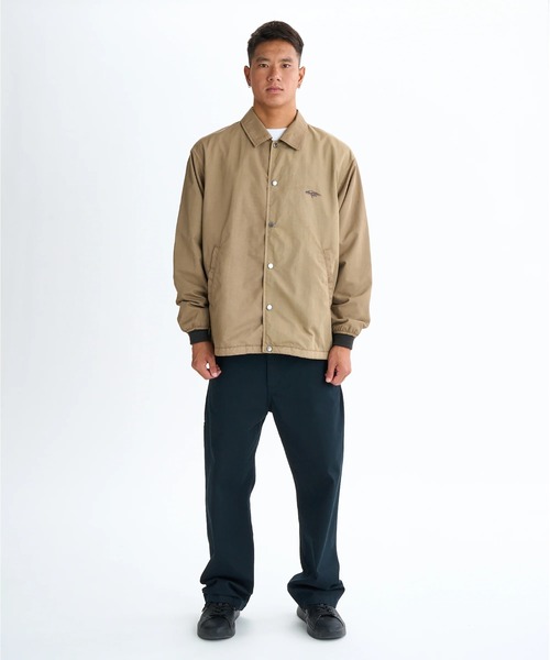 Quiksilver(クイックシルバー)の「PG COACH JACKET/クイックシルバーナイロンコーチジャケット・ブルゾン(ブルゾン・メンズ・ブラック/カーキ・LARGE/X-LARGE/MEDIUM)」の11枚目の写真