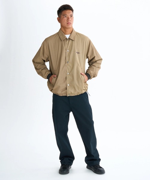 Quiksilver(クイックシルバー)の「PG COACH JACKET/クイックシルバーナイロンコーチジャケット・ブルゾン(ブルゾン・メンズ・ブラック/カーキ・LARGE/X-LARGE/MEDIUM)」の9枚目の写真