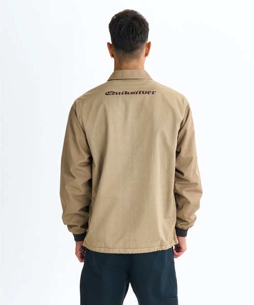 Quiksilver(クイックシルバー)の「PG COACH JACKET/クイックシルバーナイロンコーチジャケット・ブルゾン(ブルゾン・メンズ・ブラック/カーキ・LARGE/X-LARGE/MEDIUM)」の6枚目の写真