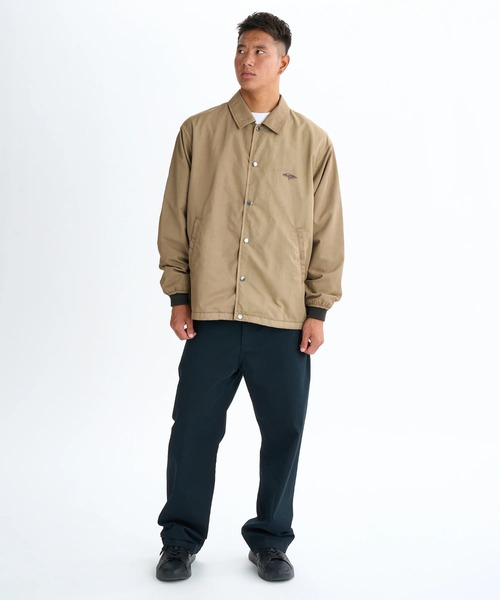 Quiksilver(クイックシルバー)の「PG COACH JACKET/クイックシルバーナイロンコーチジャケット・ブルゾン(ブルゾン・メンズ・ブラック/カーキ・LARGE/X-LARGE/MEDIUM)」の3枚目の写真