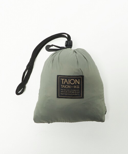 TAION(タイオン)の「<TAION>ミリタリー M エコバッグ(エコバッグ/サブバッグ・メンズ・ケリーグリーン/ブラック・FREE)」の14枚目の写真