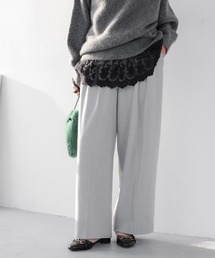 Elura | スリムウォームゆるカーブパンツ/605972(その他パンツ)