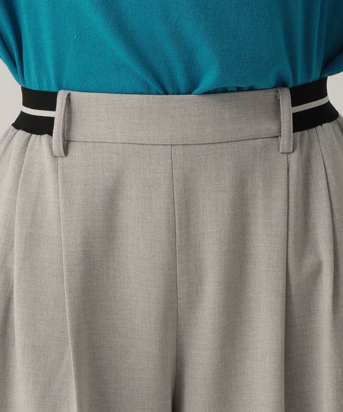 Elura（エルーラ）の「スリムウォームゆるカーブパンツ/605972（その他パンツ・レディース・ライトグレー/ネイビー/ライトピンク/チェック・MEDIUM/LARGE）」の21枚目の写真