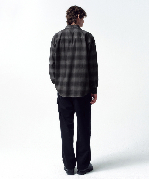 INSILENCE(インサイロンス)の「ディストロイドダイングチェックシャツ WASHED BLACK(シャツ/ブラウス・レディース・その他・MEDIUM/LARGE/SMALL)」の13枚目の写真