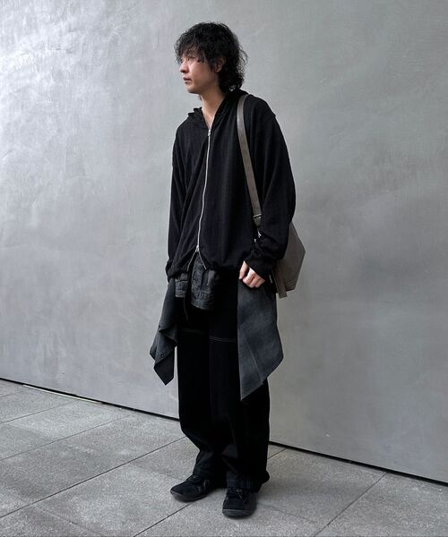 INSILENCE(インサイロンス)の「ディストロイドダイングチェックシャツ WASHED BLACK(シャツ/ブラウス・レディース・その他・MEDIUM/LARGE/SMALL)」の7枚目の写真