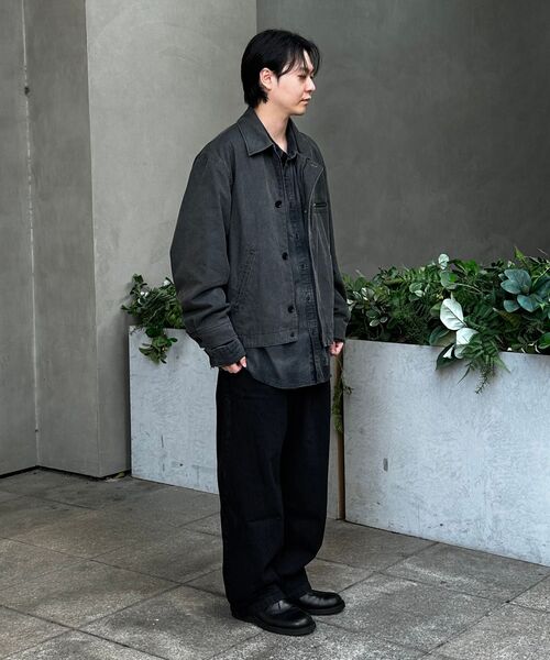 INSILENCE(インサイロンス)の「ディストロイドダイングチェックシャツ WASHED BLACK(シャツ/ブラウス・レディース・その他・MEDIUM/LARGE/SMALL)」の2枚目の写真