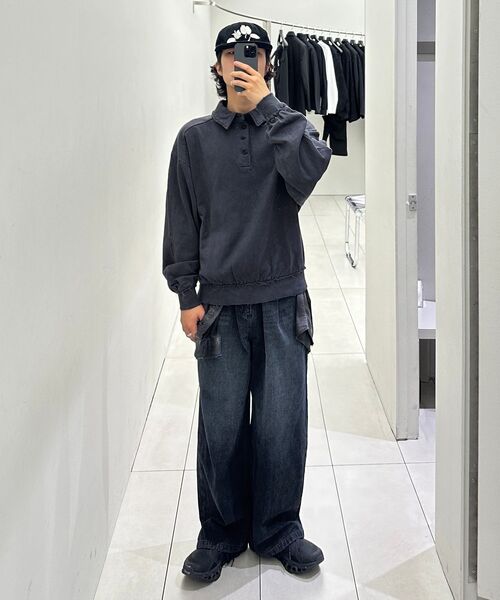 INSILENCE(インサイロンス)の「ディストロイドダイングチェックシャツ WASHED BLACK(シャツ/ブラウス・レディース・その他・MEDIUM/LARGE/SMALL)」の3枚目の写真