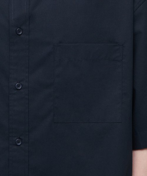 MUSINSA STANDARD(ムシンサスタンダード)の「特大ポプリン半袖シャツ【ネイビー】(シャツ/ブラウス・メンズ・その他・XX-LARGE/LARGE/MEDIUM/SMALL/X-LARGE)」の8枚目の写真