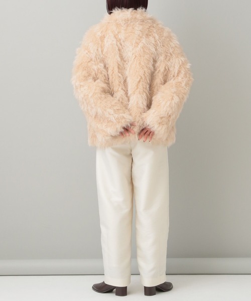 A part by（アパートバイ）の「【一部店舗限定】コモンドールファーコート（その他アウター・レディース・ベージュ/ブラウン系その他・FREE）」の13枚目の写真