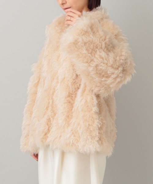 A part by（アパートバイ）の「【一部店舗限定】コモンドールファーコート（その他アウター・レディース・ベージュ/ブラウン系その他・FREE）」の15枚目の写真