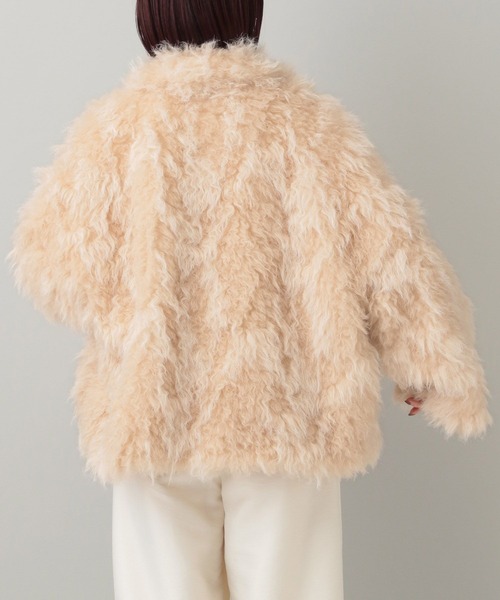 A part by（アパートバイ）の「【一部店舗限定】コモンドールファーコート（その他アウター・レディース・ベージュ/ブラウン系その他・FREE）」の16枚目の写真