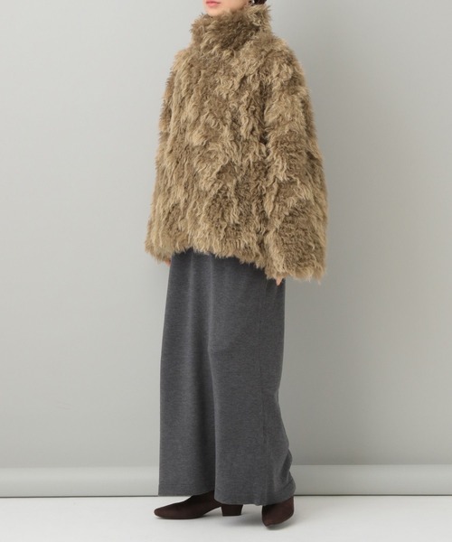 A part by（アパートバイ）の「【一部店舗限定】コモンドールファーコート（その他アウター・レディース・ベージュ/ブラウン系その他・FREE）」の6枚目の写真