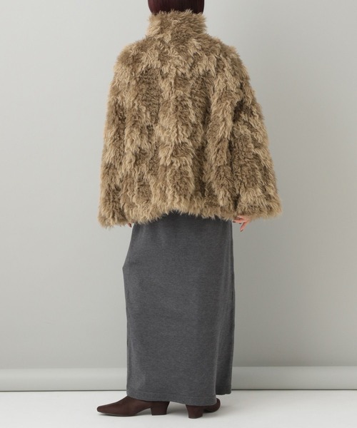 A part by（アパートバイ）の「【一部店舗限定】コモンドールファーコート（その他アウター・レディース・ベージュ/ブラウン系その他・FREE）」の7枚目の写真