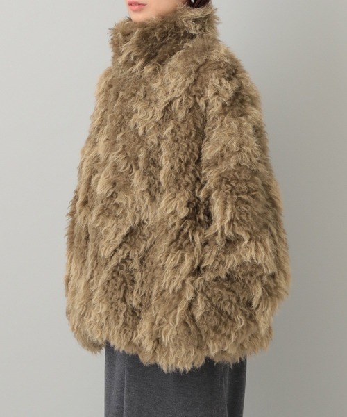 A part by（アパートバイ）の「【一部店舗限定】コモンドールファーコート（その他アウター・レディース・ベージュ/ブラウン系その他・FREE）」の8枚目の写真