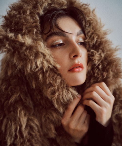 A part by（アパートバイ）の「【一部店舗限定】コモンドールファーコート（その他アウター・レディース・ベージュ/ブラウン系その他・FREE）」の4枚目の写真