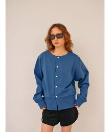 null.（ヌル）の「メタルボタンスウェットカーディガン（カーディガン/ボレロ）」