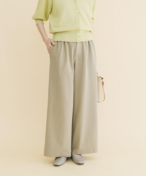 ITEMS URBANRESEARCH(アイテムズ アーバンリサーチ)の「ワイドイージーパンツ(その他パンツ・レディース・ベージュ/ブラウン/ボルドー・FREE)」の21枚目の写真