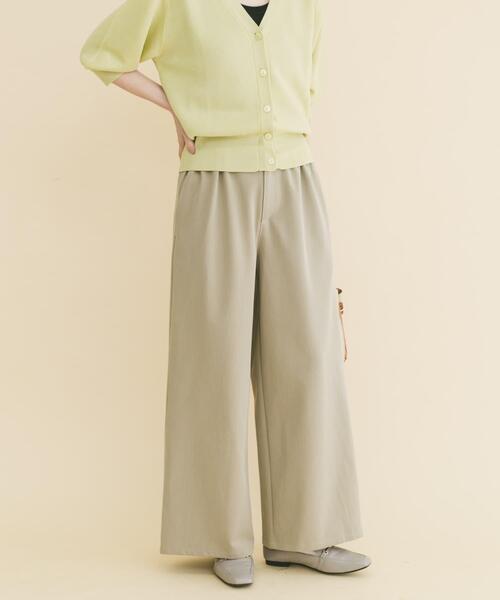 ITEMS URBANRESEARCH(アイテムズ アーバンリサーチ)の「ワイドイージーパンツ(その他パンツ・レディース・ベージュ/ブラウン/ボルドー・FREE)」の22枚目の写真