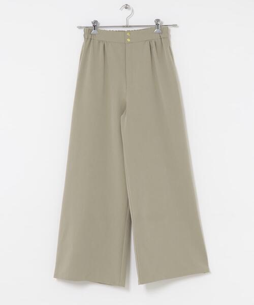 ITEMS URBANRESEARCH(アイテムズ アーバンリサーチ)の「ワイドイージーパンツ(その他パンツ・レディース・ベージュ/ブラウン/ボルドー・FREE)」の5枚目の写真