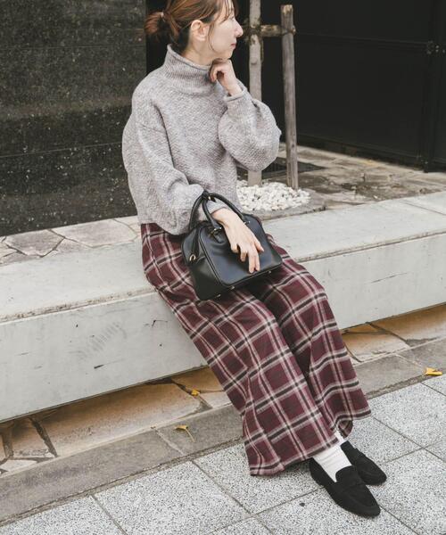 ITEMS URBANRESEARCH(アイテムズ アーバンリサーチ)の「ワイドイージーパンツ(その他パンツ・レディース・ベージュ/ブラウン/ボルドー・FREE)」の17枚目の写真