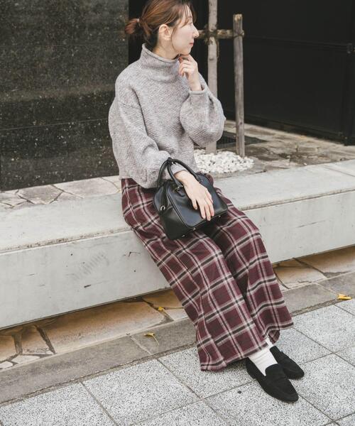 ITEMS URBANRESEARCH(アイテムズ アーバンリサーチ)の「ワイドイージーパンツ(その他パンツ・レディース・ベージュ/ブラウン/ボルドー・FREE)」の18枚目の写真