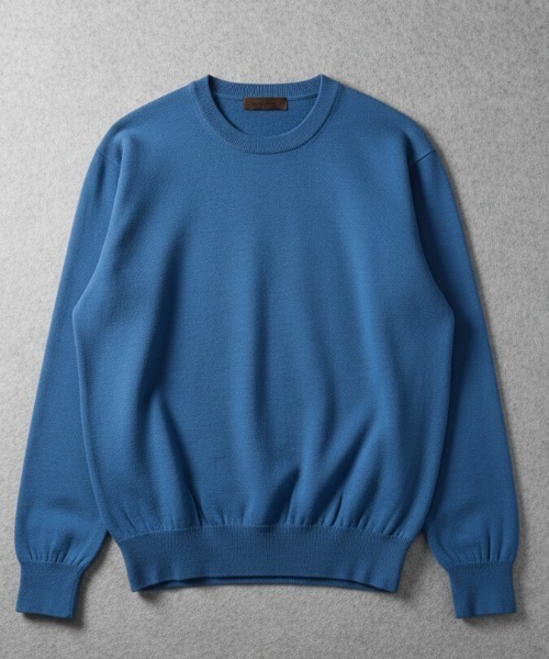 Rinascente(リナシェンテ)の「【Rinascente/リナシェンテ】AGAPE ニット セーター 長袖 CASHWOOL使用(ニット/セーター・メンズ・ブラック/チャコールアッシュ/ピンク/アイボリー/マスタード/ネイビー/ブルー/レッド/テラコッタ・SMALL/MEDIUM/LARGE)」の6枚目の写真