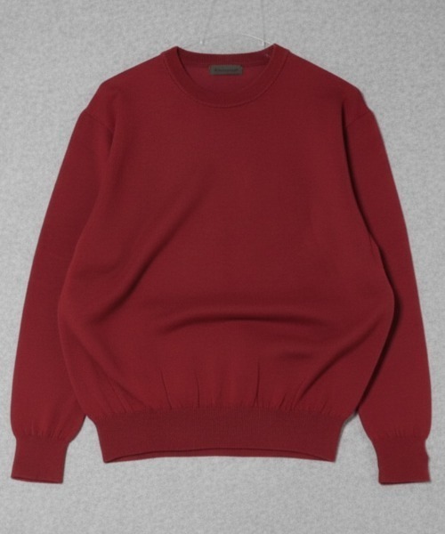 Rinascente(リナシェンテ)の「【Rinascente/リナシェンテ】AGAPE ニット セーター 長袖 CASHWOOL使用(ニット/セーター・メンズ・ブラック/チャコールアッシュ/ピンク/アイボリー/マスタード/ネイビー/ブルー/レッド/テラコッタ・SMALL/MEDIUM/LARGE)」の4枚目の写真