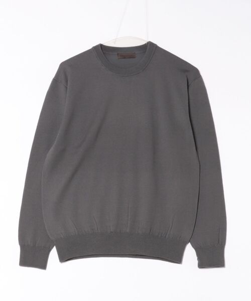 Rinascente(リナシェンテ)の「【Rinascente/リナシェンテ】AGAPE ニット セーター 長袖 CASHWOOL使用(ニット/セーター・メンズ・ブラック/チャコールアッシュ/ピンク/アイボリー/マスタード/ネイビー/ブルー/レッド/テラコッタ・SMALL/MEDIUM/LARGE)」の17枚目の写真
