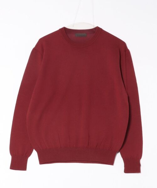 Rinascente(リナシェンテ)の「【Rinascente/リナシェンテ】AGAPE ニット セーター 長袖 CASHWOOL使用(ニット/セーター・メンズ・ブラック/チャコールアッシュ/ピンク/アイボリー/マスタード/ネイビー/ブルー/レッド/テラコッタ・SMALL/MEDIUM/LARGE)」の16枚目の写真