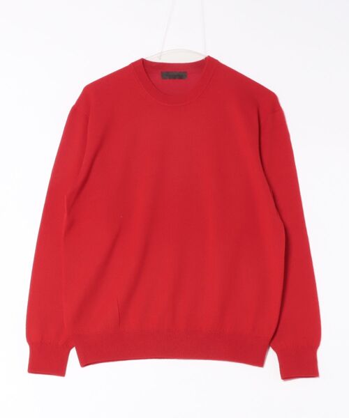 Rinascente(リナシェンテ)の「【Rinascente/リナシェンテ】AGAPE ニット セーター 長袖 CASHWOOL使用(ニット/セーター・メンズ・ブラック/チャコールアッシュ/ピンク/アイボリー/マスタード/ネイビー/ブルー/レッド/テラコッタ・SMALL/MEDIUM/LARGE)」の11枚目の写真