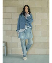 Ungrid | ポケットデザインデニムラップスカート(スカート)